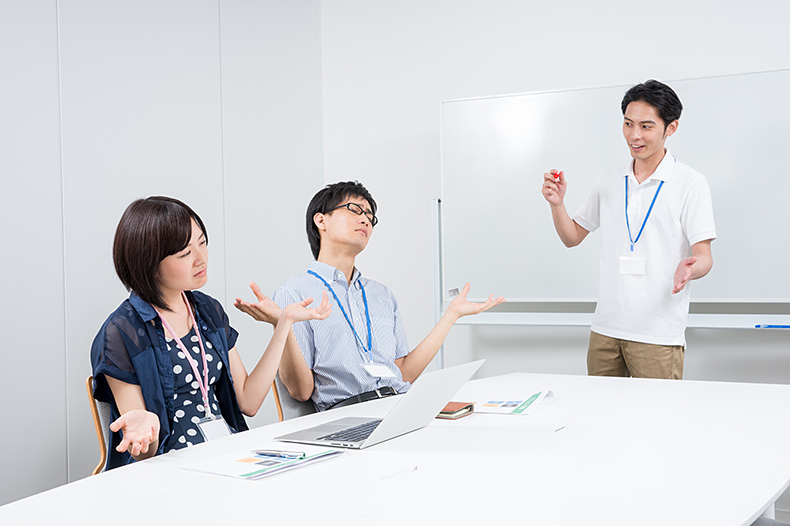 会議・プレゼンでやってはいけないこと