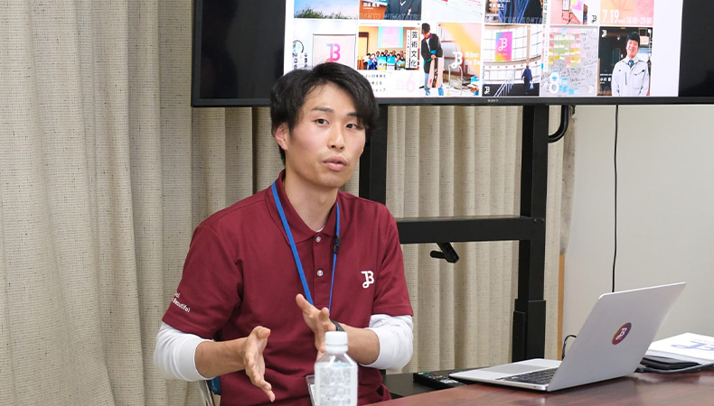 美唄市地域おこし協力隊 真船創太氏