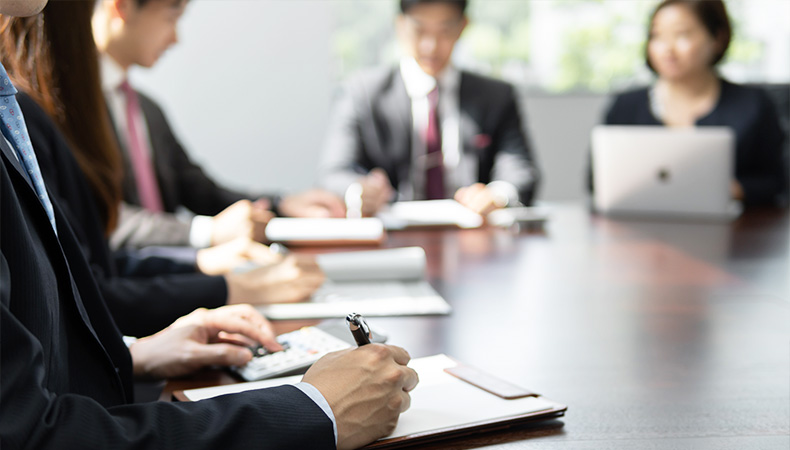 重要会議の場合