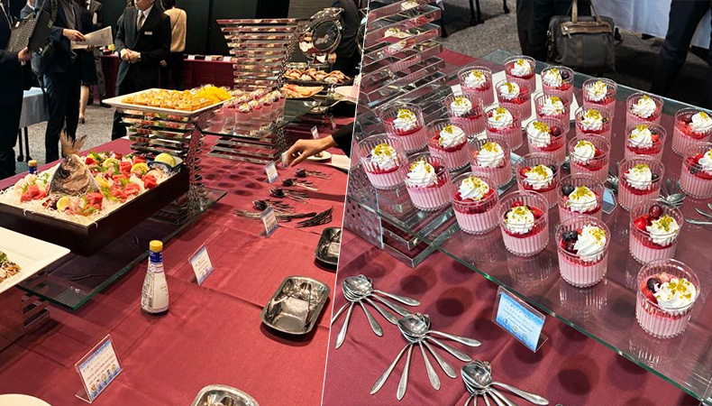 提携ケータリングで、懇親会もワンストップで完結